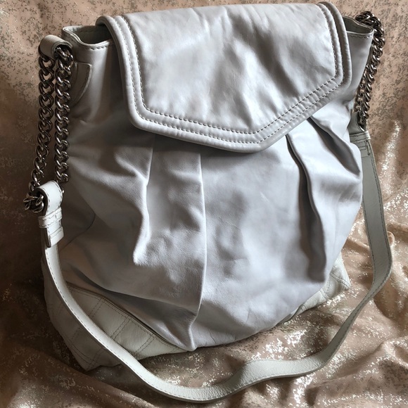 MARC JACOBS WHITE LEATHER LARGE HANDBAG!! - Picture 2 of 8
